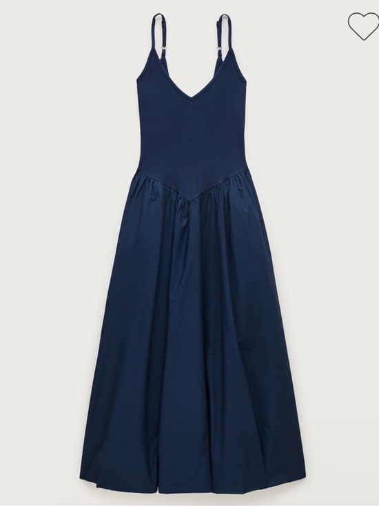 J. Crew Dresses & Skirts - NWT J. Crew Basque Waist Navy Blue Ballet Ballerina Mixy Midi Dress Size Small
